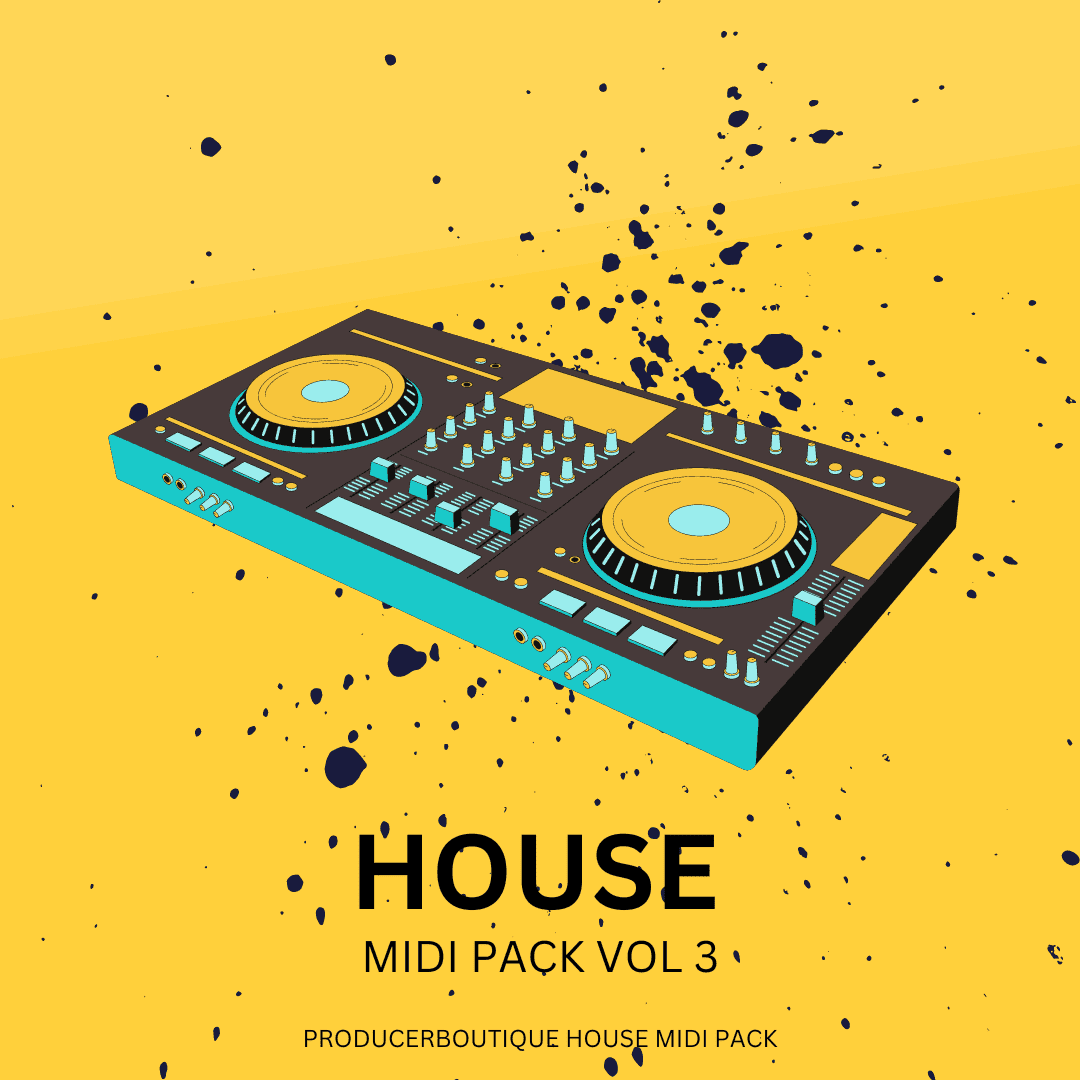 Melodic pack filled with house MIDI.