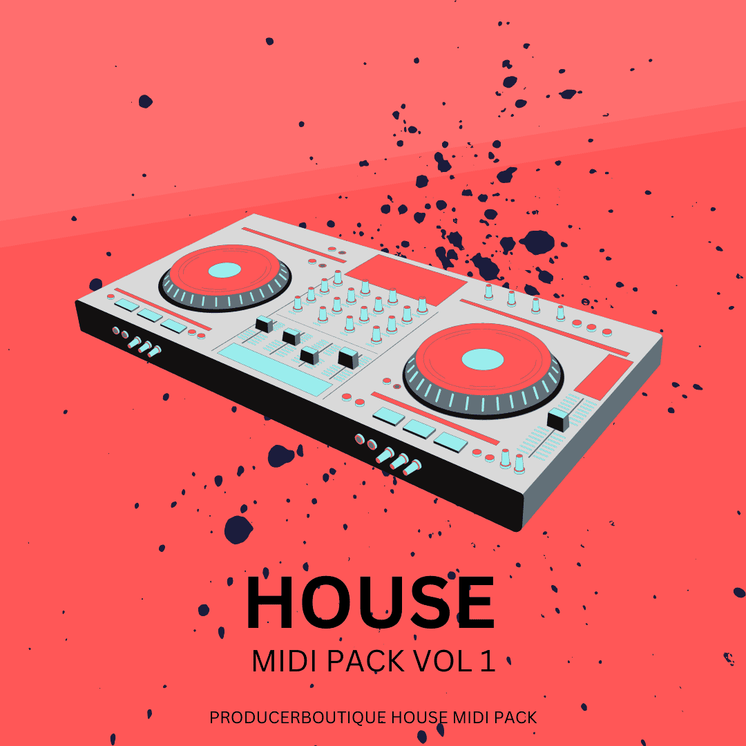 House MIDI melodic pack vol 3 contains a variety of melodic MIDI files for house music producers.