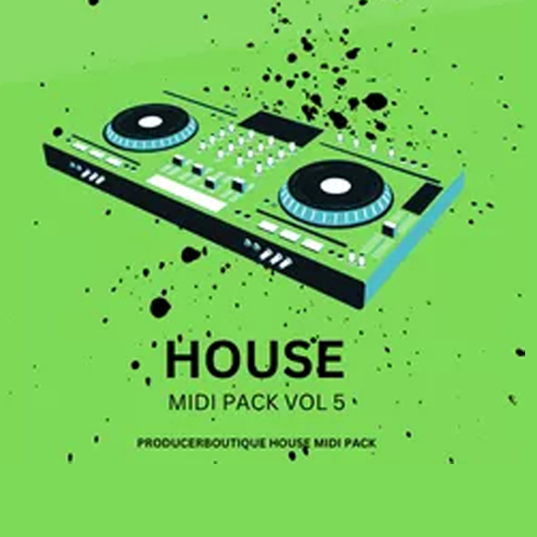 House MIDI melodic pack vol 5.