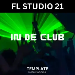 FL STUDIO 21 HIPHOP FLUXY TEMPLATE in de club.